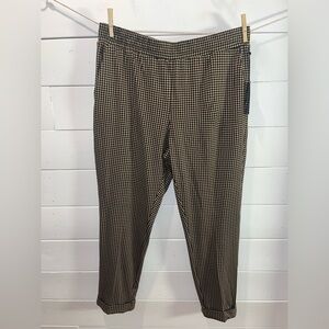 🤎JULES & LÉOPOLD – L – Houndstooth Jogger Pants (NWT)